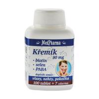 MedPharma Křemík 30 mg + biotin +selen + PABA 107 tablet