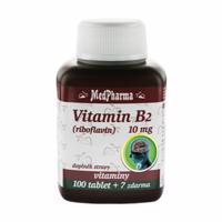 MedPharma Vitamin B2 (riboflavin) 10 mg 107 tablet