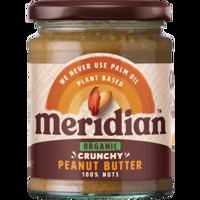 Meridian Bio Arašídové máslo křupavé 280 g