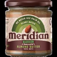 Meridian Bio Mandlové máslo jemné 170 g