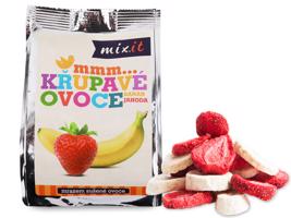 Mixit Křupavé ovoce banán a jahoda 23 g