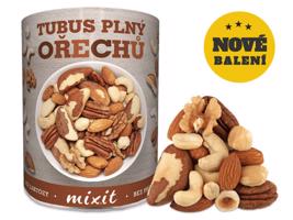 Mixit Tubus plný ořechů 400 g expirace
