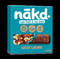 Nakd Salted caramel 4 x 35 g   expirace