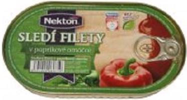 Nekton Sledí filety v paprikové omáčce 170 g