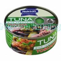 Nekton Tuňák kousky se zeleninou Toscana 170 g