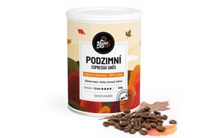 PODZIMNÍ ESPRESSO SMĚS - dárková dóza 300 g