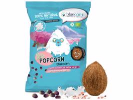 Popcrop BIO Popcorn z modré kukuřice s him. solí a extra panenským kokosovým olejem 50 g e