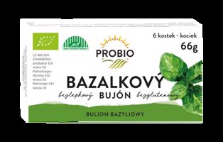 PROBIO Bujón bazalkový kostky BIO 66 g