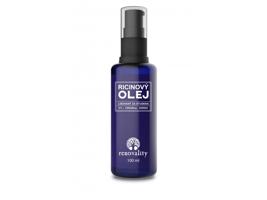 Renovality Ricinový olej za studena lisovaný s pumpičkou 100 ml