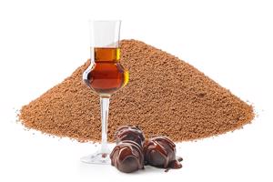 Rumové pralinky rozpustná káva, 50g