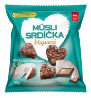 Semix Müsli srdíčka s čokoládou a kokosem 50 g