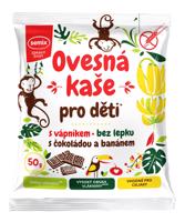 Semix Ovesná kaše pro děti s čokoládou a banánem bez lepku 50 g