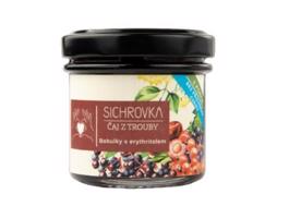 Sichrovka z přírody Pečený čaj - zahradní bobule s erythritolem 72 g