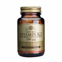 Solgar Vitamín K2 100ug 50 kapslí - expirace