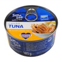 Sun & Sea Tuňák řezy ve slunečnicovém oleji 185 g