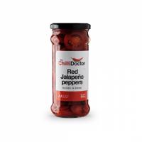 The Chilli Doctor Sliced Red Jalapeño 330 g