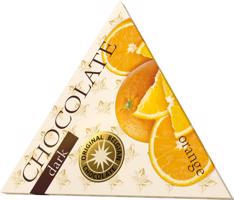 The Chocolate Trojúhelníková hořká čokoláda s pomerančem 50 g
