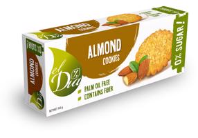 Torras Cookies bez cukru s mandlemi 150 g