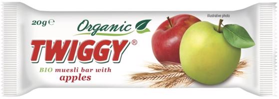 Twiggy Müsli organic s jablky 20 g BIO