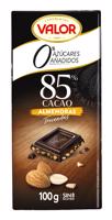 Valor Čokoláda s mandlemi a 85 % kakaa 100 g