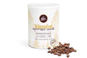 Vánoční espresso směs - dárková dóza 300g