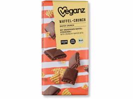 Veganz Čokoláda s křupavými vaflemi BIO 80 g