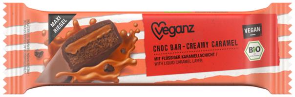 Veganz Čokoládová tyčinka s krémovým karamelem BIO 50 g