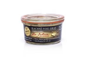 Via Delicia Kachní foie gras s kapkou koňaku 130 g