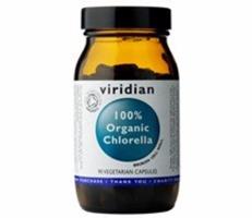 Viridian 100% Organic Chlorella 90 kapslí