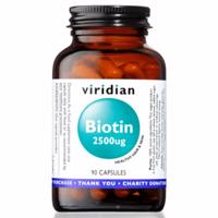 Viridian Biotin 2500ug 90 tablet