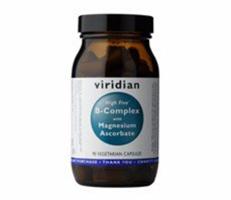 Viridian High Five B Complex with Magnesium Ascorbate 90 kapslí